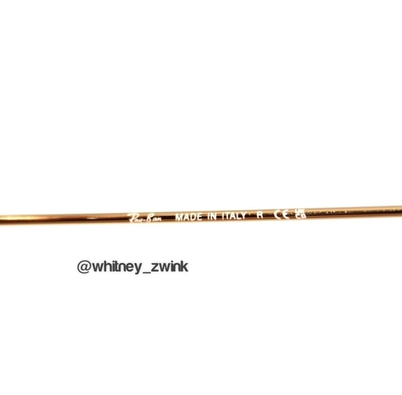 Model Display Ray-Ban Aviator Black Lens RB3025 58 / 62 Gold Frame - Picture 13 of 17